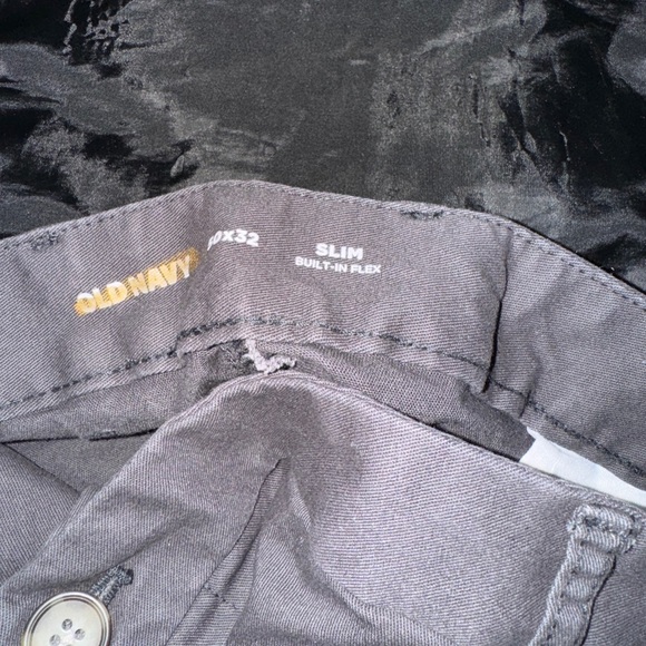 Slim nwt built in flex Mens old navy pants 50-32. 54# - Picture 2 of 4
